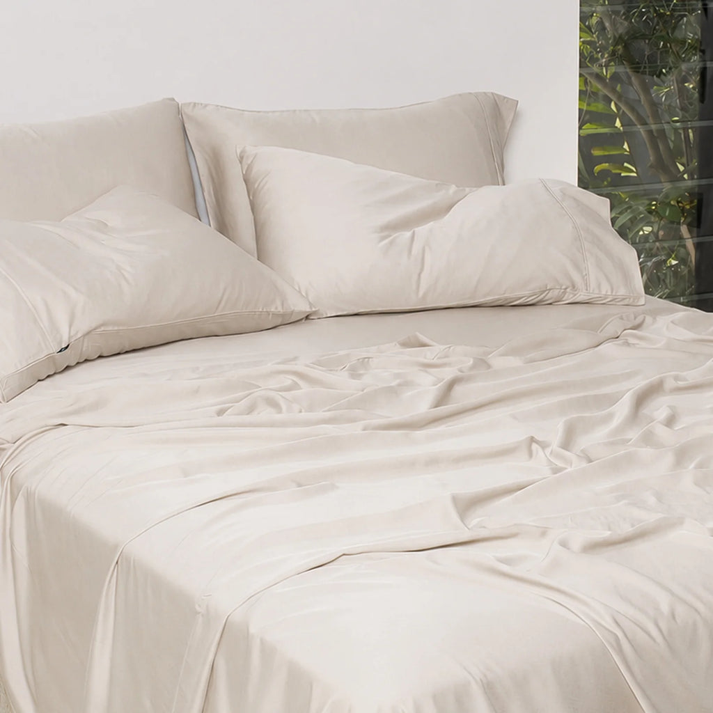 Cooling Bamboo Sheet Set Oatmeal