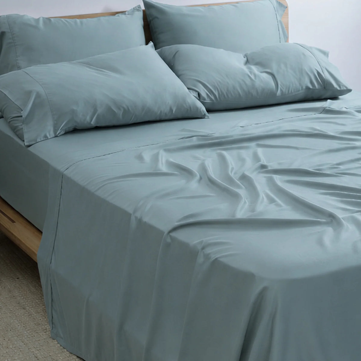 Cooling Bamboo Sheet Set Ocean Blue